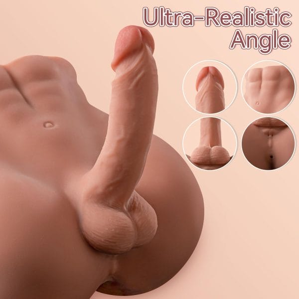11.5LB Male Sex Doll for Women with 7in Huge & Flexible Dildo,